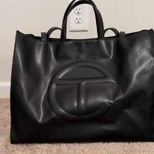 Telfar Black Tote Bag